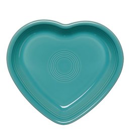 Medium Heart Bowl 19 oz Turquoise