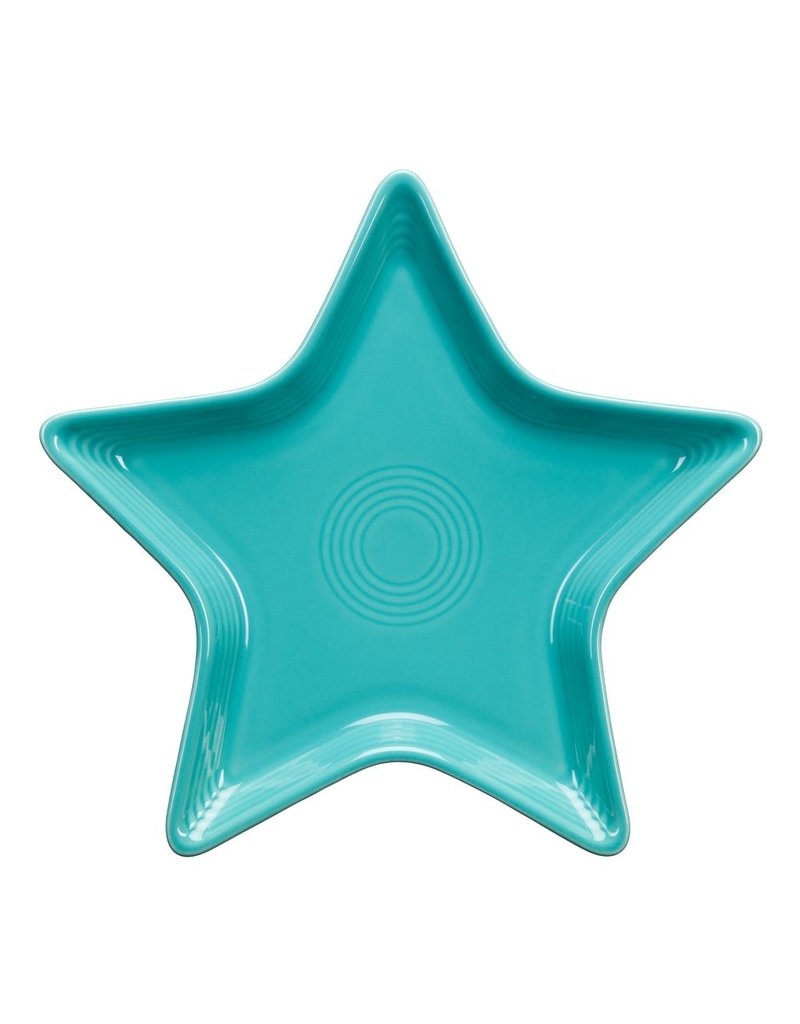 The Fiesta Tableware Company Star Plate Turquoise