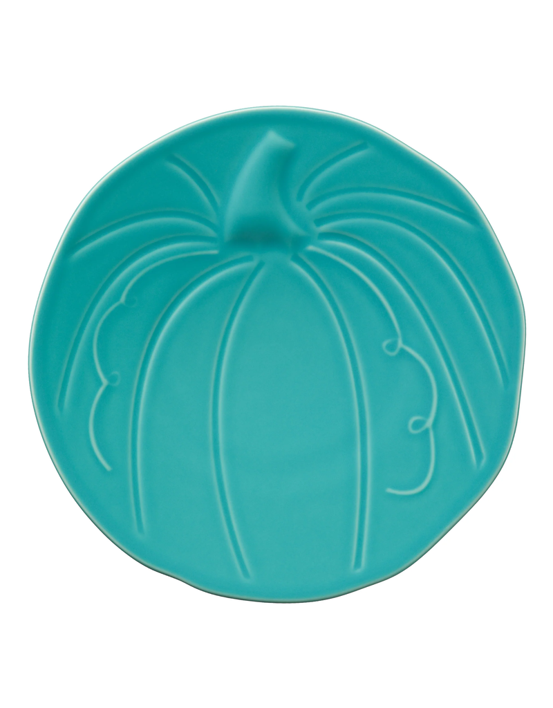 The Fiesta Tableware Company Pumpkin Plate Turquoise