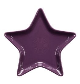 The Fiesta Tableware Company Star Plate Mulberry