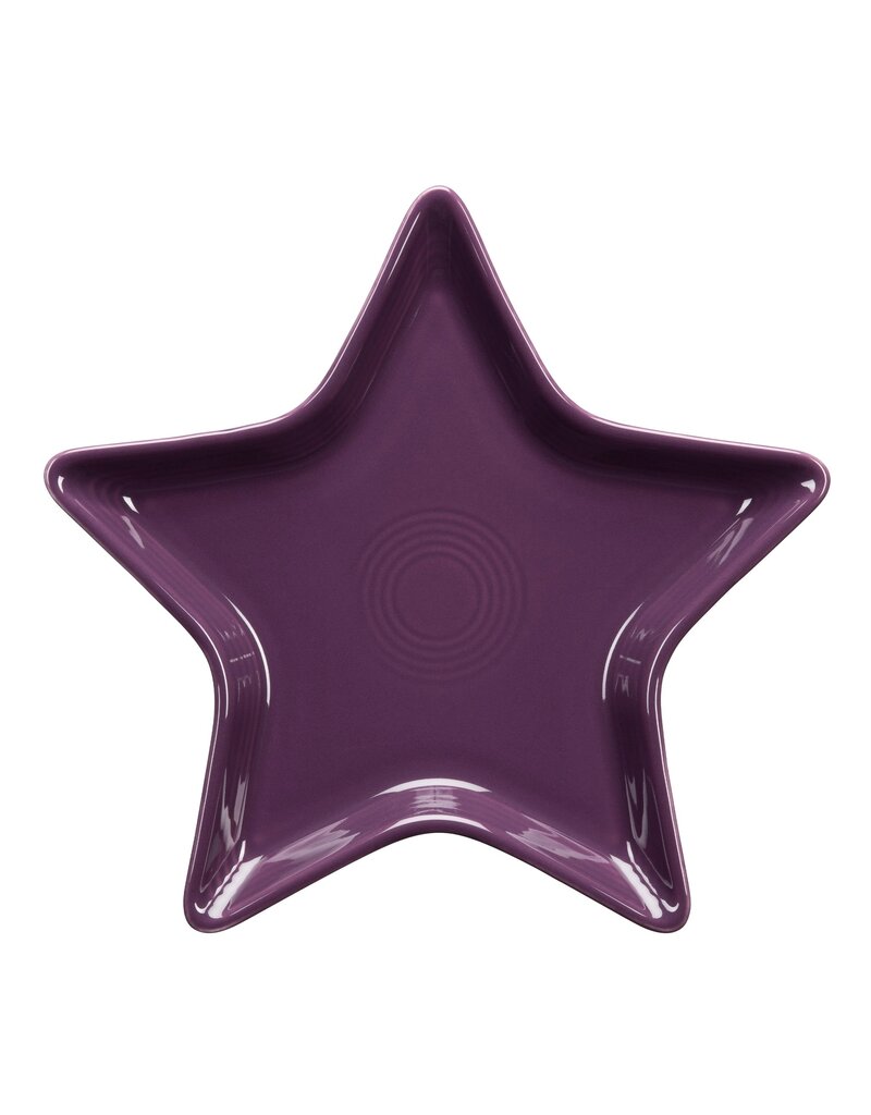 The Fiesta Tableware Company Star Plate Mulberry