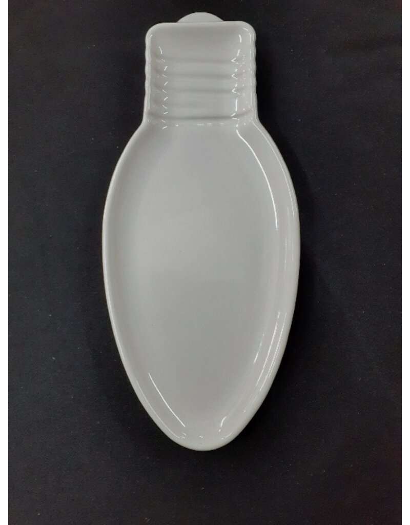 The Fiesta Tableware Company Light Bulb Plate White