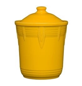 The Fiesta Tableware Company Medium Canister Chevron Daffodil