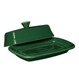 The Fiesta Tableware Company Extra Large Covered Butter Jade