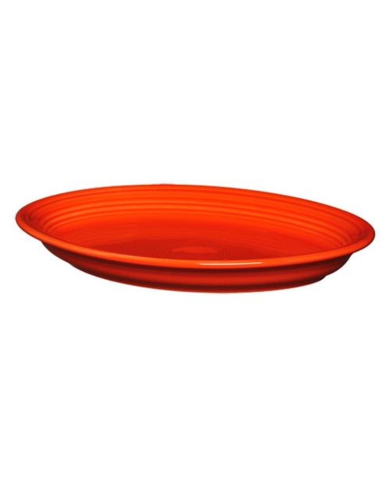 Large Oval Platter 13 5/8" Poppy