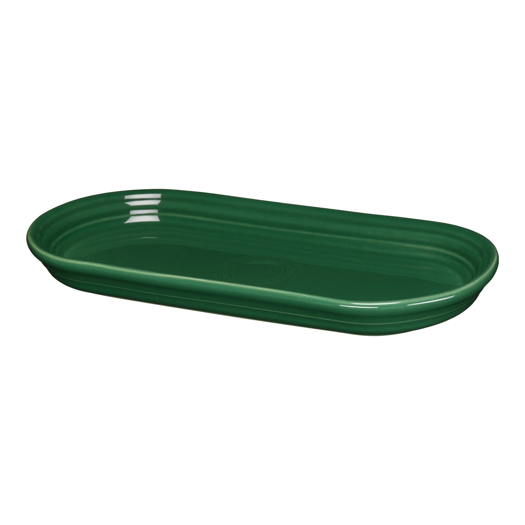 Bread Tray 12" Jade Canton Dish Barn