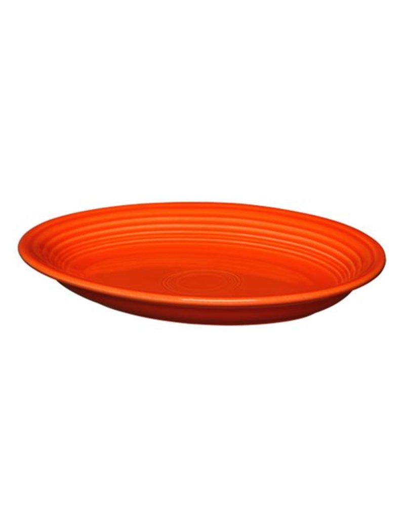 Medium Oval Platter 11 5/8" Poppy