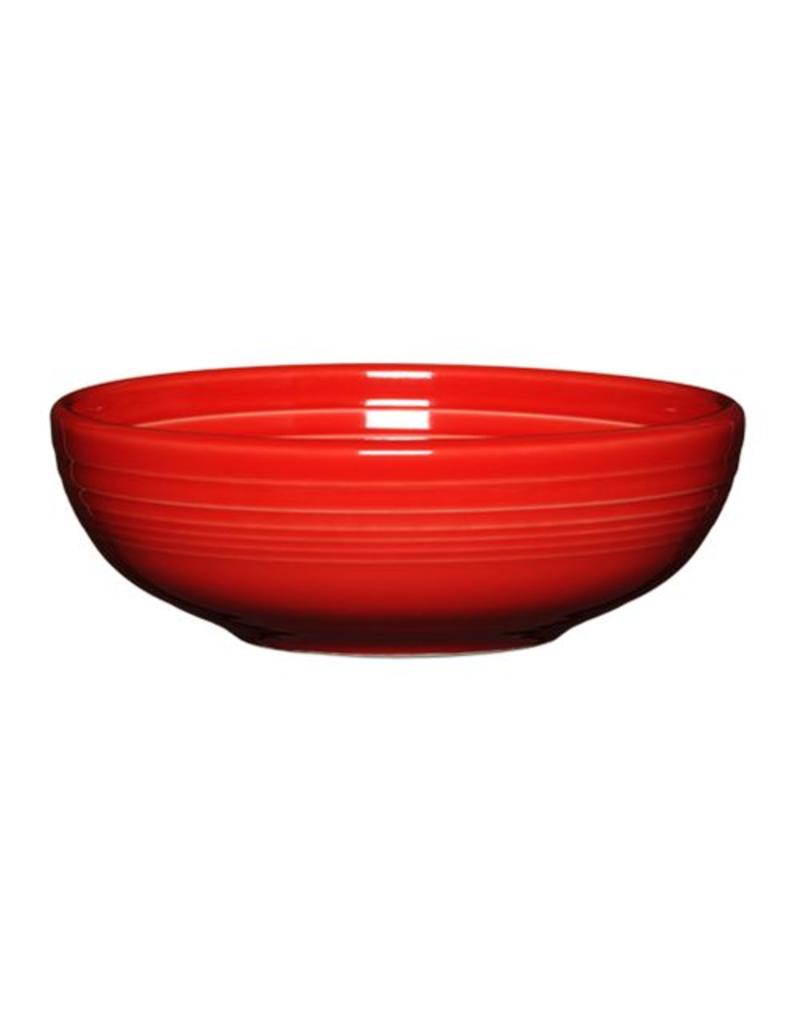 Fiesta Scarlet Red Medium Cereal Soup Bowl – 6 7/8 Inch, Ceramic (New With Flaws)