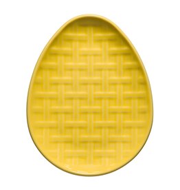 The Fiesta Tableware Company Embossed Egg Plate Sunflower