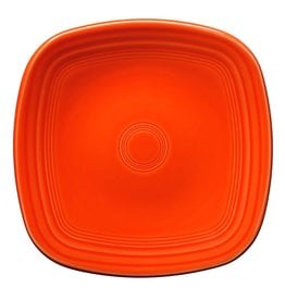 Square Dinner Plate 10 3/4" Poppy