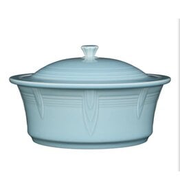The Fiesta Tableware Company Large Covered Casserole 90 oz NEW Sky