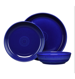 The Fiesta Tableware Company Coupe Bowl 3 Pc Place Setting Twilight