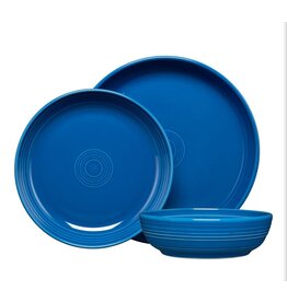 The Fiesta Tableware Company Coupe Bowl 3 Pc Place Setting Lapis