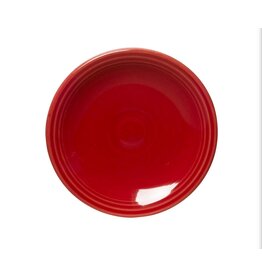 The Fiesta Tableware Company Classic Rim Appetizer Plate 6 1/8 Scarlet