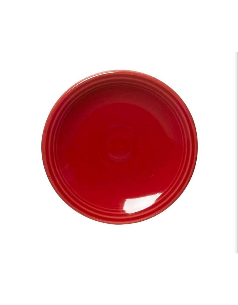 The Fiesta Tableware Company Classic Rim Appetizer Plate 6 1/8 Scarlet
