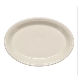 The Fiesta Tableware Company Large Oval Platter 13 5/8 Linen