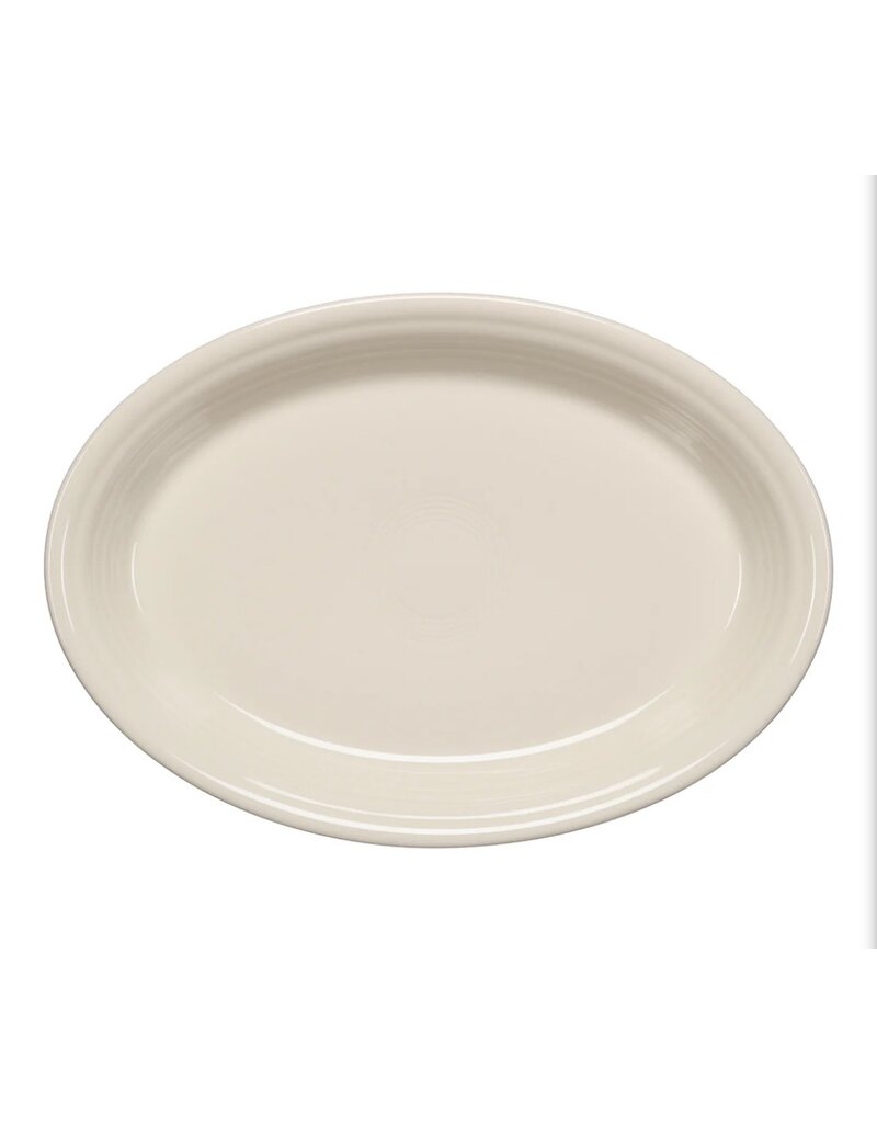 The Fiesta Tableware Company Large Oval Platter 13 5/8 Linen