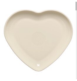 The Fiesta Tableware Company Heart Plate Linen