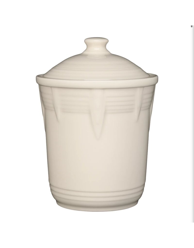 The Fiesta Tableware Company Medium Canister Chevron Linen