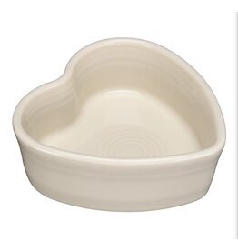 The Fiesta Tableware Company Heart Ramekin Linen