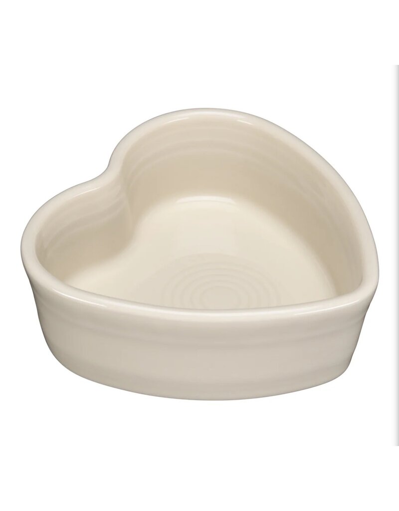 The Fiesta Tableware Company Heart Ramekin Linen