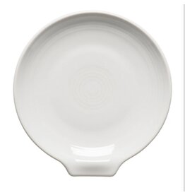 The Fiesta Tableware Company Extra Large Spoon Rest 7" White