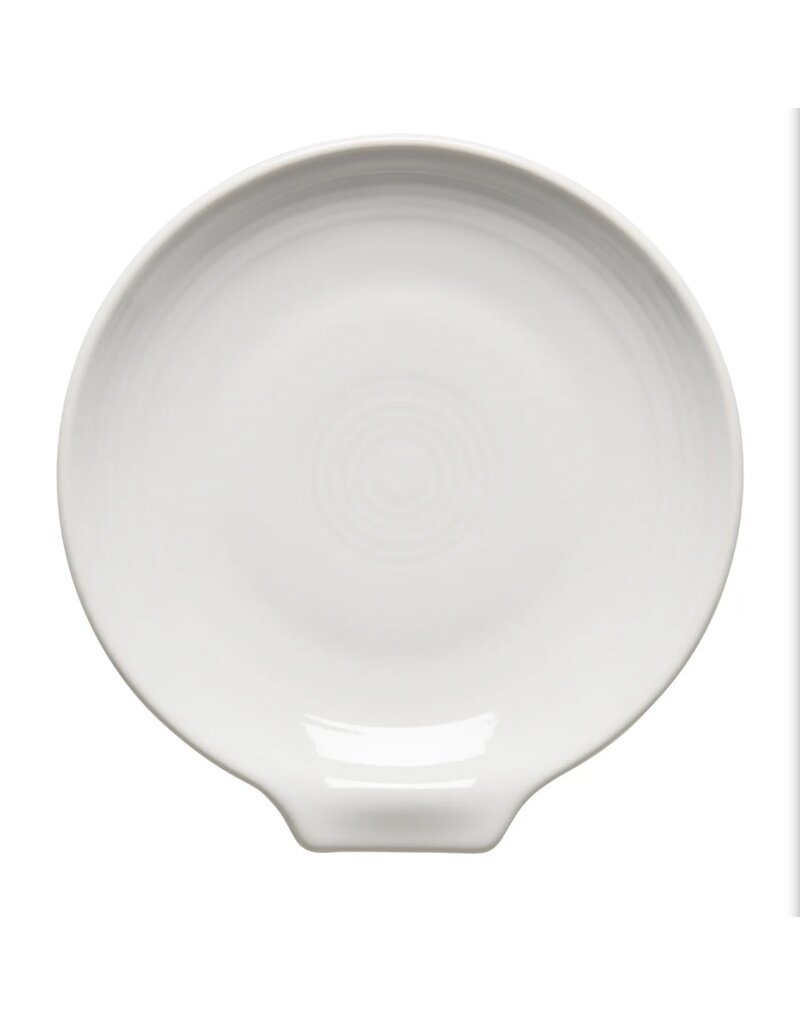 The Fiesta Tableware Company Extra Large Spoon Rest 7" White
