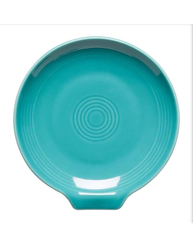 The Fiesta Tableware Company Extra Large Spoon Rest 7" Turquoise