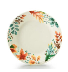 The Fiesta Tableware Company Autumn Fields Classic Rim Dinner Plate 10 1/2"
