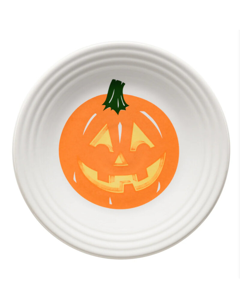 The Fiesta Tableware Company Jack O Lantern Luncheon Plate 9"