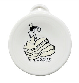 The Fiesta Tableware Company Dancing Lady 2025 Ornament Linen