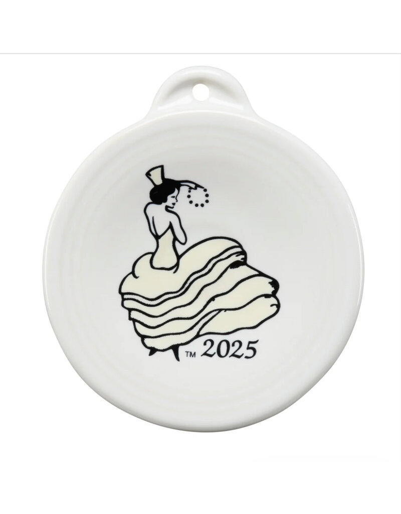The Fiesta Tableware Company Dancing Lady 2025 Ornament Linen