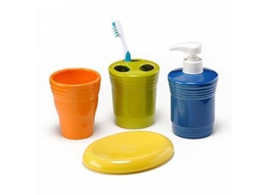 fiestaware bathroom accessories