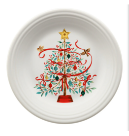 The Fiesta Tableware Company Holly  Berry Christmas Tree Dinner Plate 10.5"