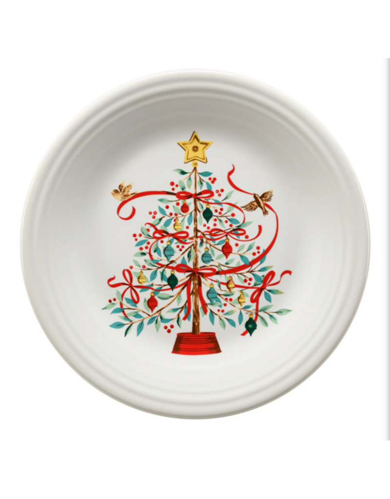 The Fiesta Tableware Company Holly  Berry Christmas Tree Dinner Plate 10.5"
