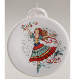 The Fiesta Tableware Company Nutcracker Ballerina Oranment 2025