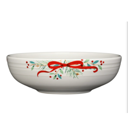 The Fiesta Tableware Company Holly Berry Christmas Garland Large Bistro Bowl 68 oz