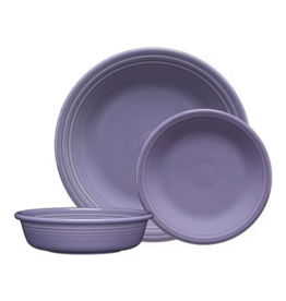 The Fiesta Tableware Company 3 PC Classic Set Lavender
