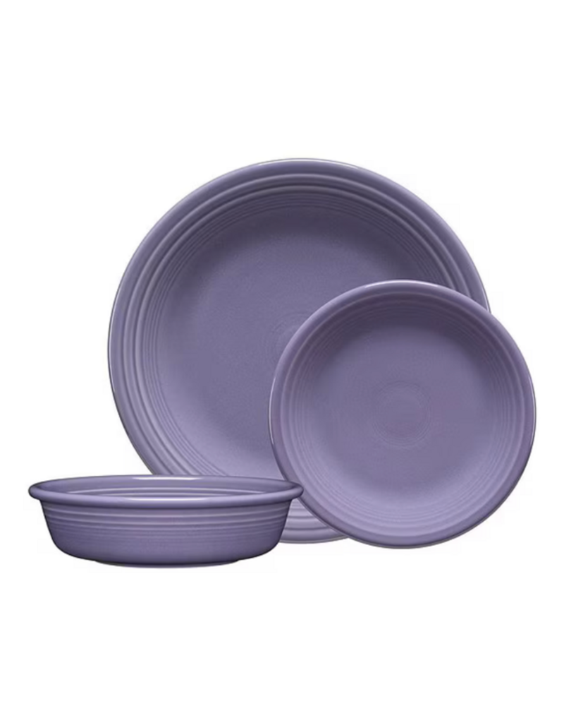 The Fiesta Tableware Company 3 PC Classic Set Lavender