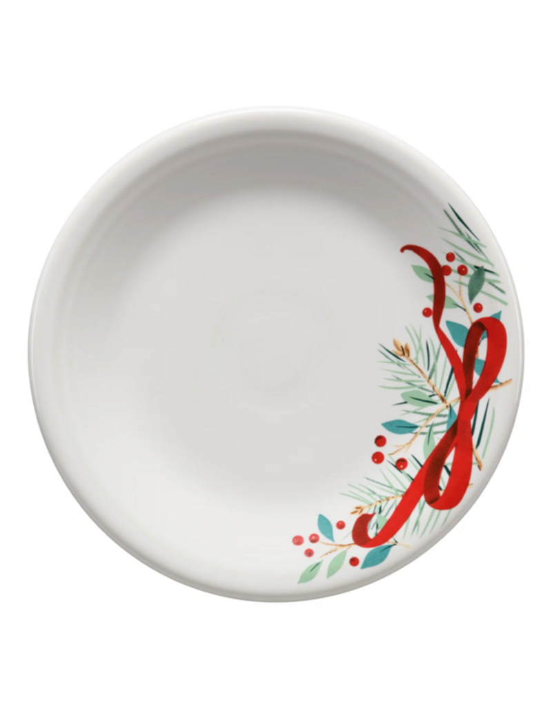The Fiesta Tableware Company Holly Berry Christmas Garland Salad Plate 7 1/4"