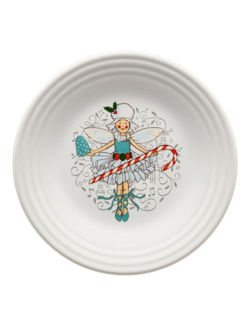 The Fiesta Tableware Company Fiesta Nutcracker The Sugar Plum Fairy Luncheon Plate 9"
