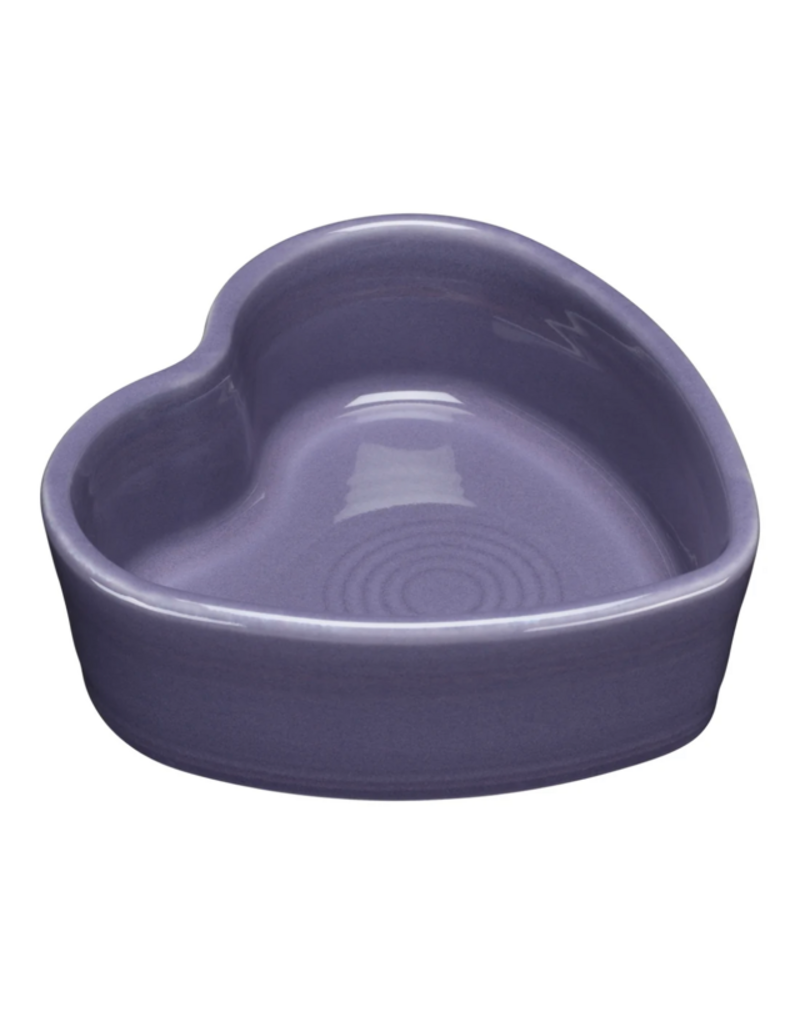 The Fiesta Tableware Company Heart Ramekin Lavender