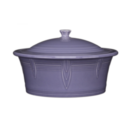 The Fiesta Tableware Company Large Covered Casserole 90 oz NEW Lavender