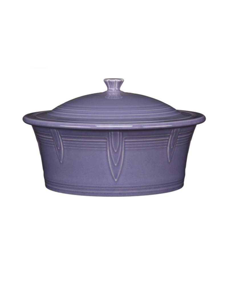 The Fiesta Tableware Company Large Covered Casserole 90 oz NEW Lavender