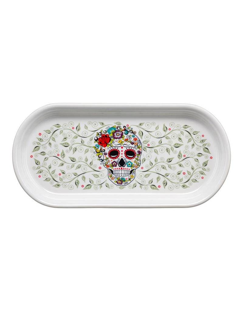 Sugar Skull and Vine Bread Tray