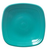 Square Luncheon Plate 9 1/4" Turquoise