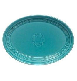 Small Oval Platter 9 5/8" Turquoise