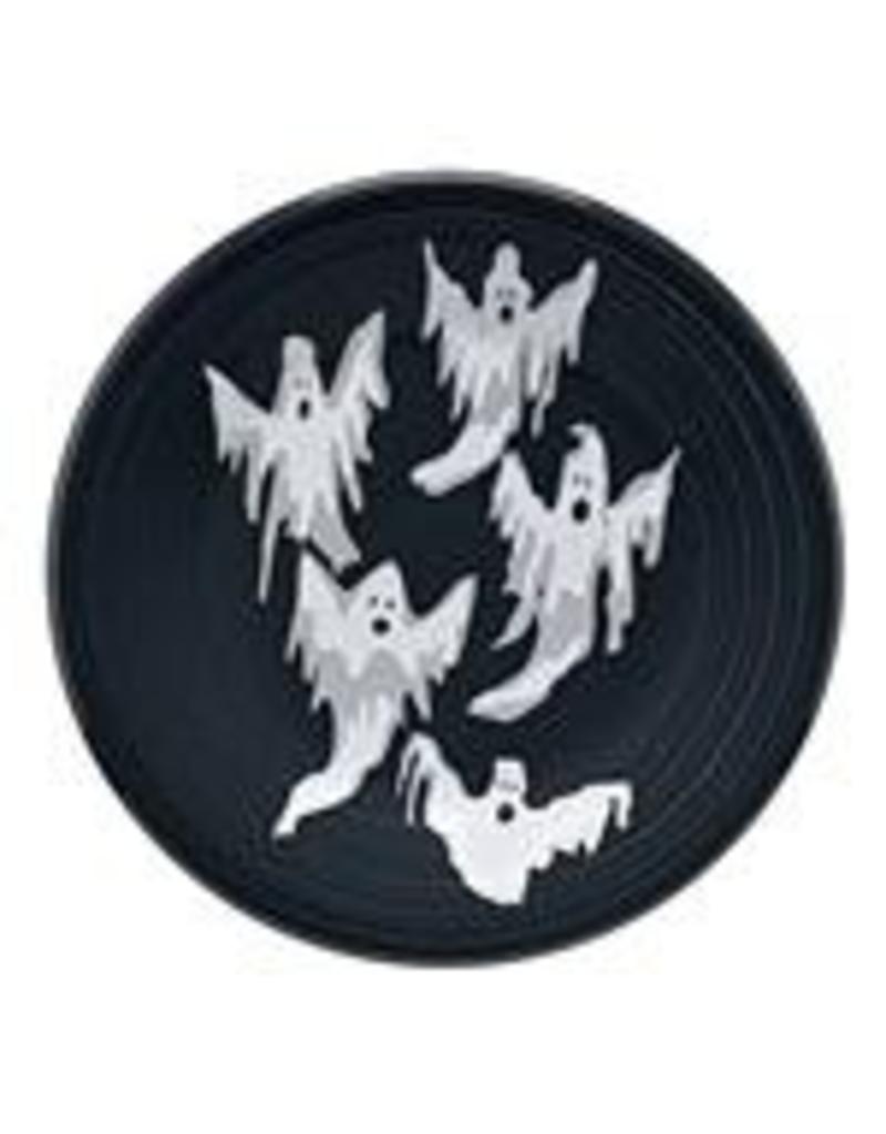 The Homer Laughlin China Company Luncheon Plate Halloween Ghosts