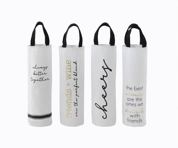 Wine Bag with Quote