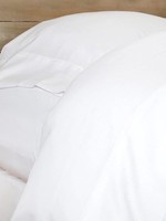 Bamboo Sheet Set Queen - White (Fitted, flat, & 2 standard pillowcases)